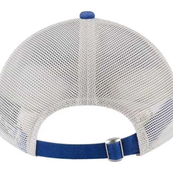 Denver Broncos New Era Frayed Twill 9TWENTY Trucker Adjustable Hat cap - Picture 4 of 5